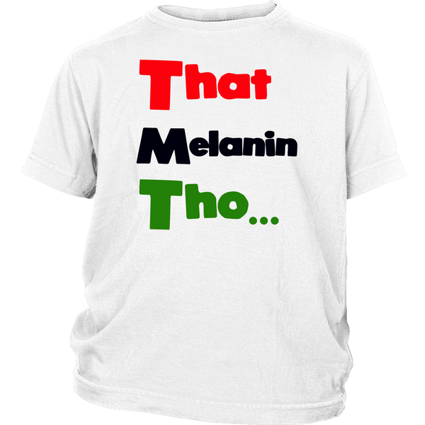That Melanin Tho T-Shirt - Red, Black, & Green Shirts, Tanks, Hoodies