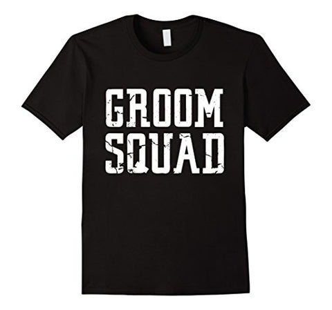 Groom Squad T-Shirt - Bridal Party Groomsmen Shirt: Clothing